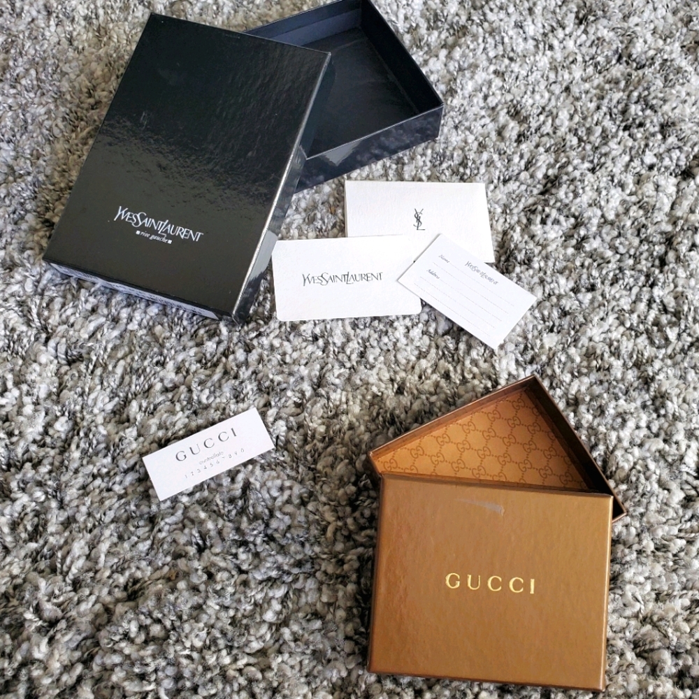 Gucci & YSL box Sets